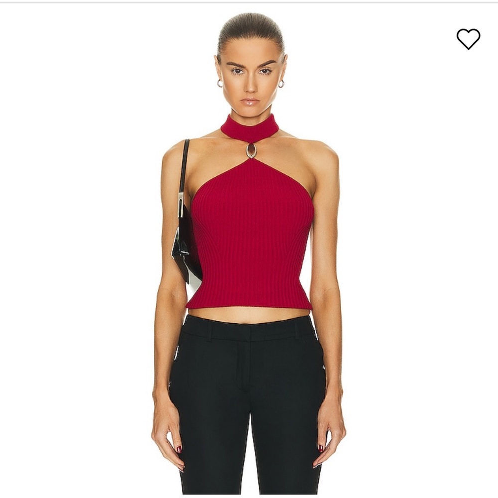 SIMKHAI Rubin Mock Neck Top - NWT